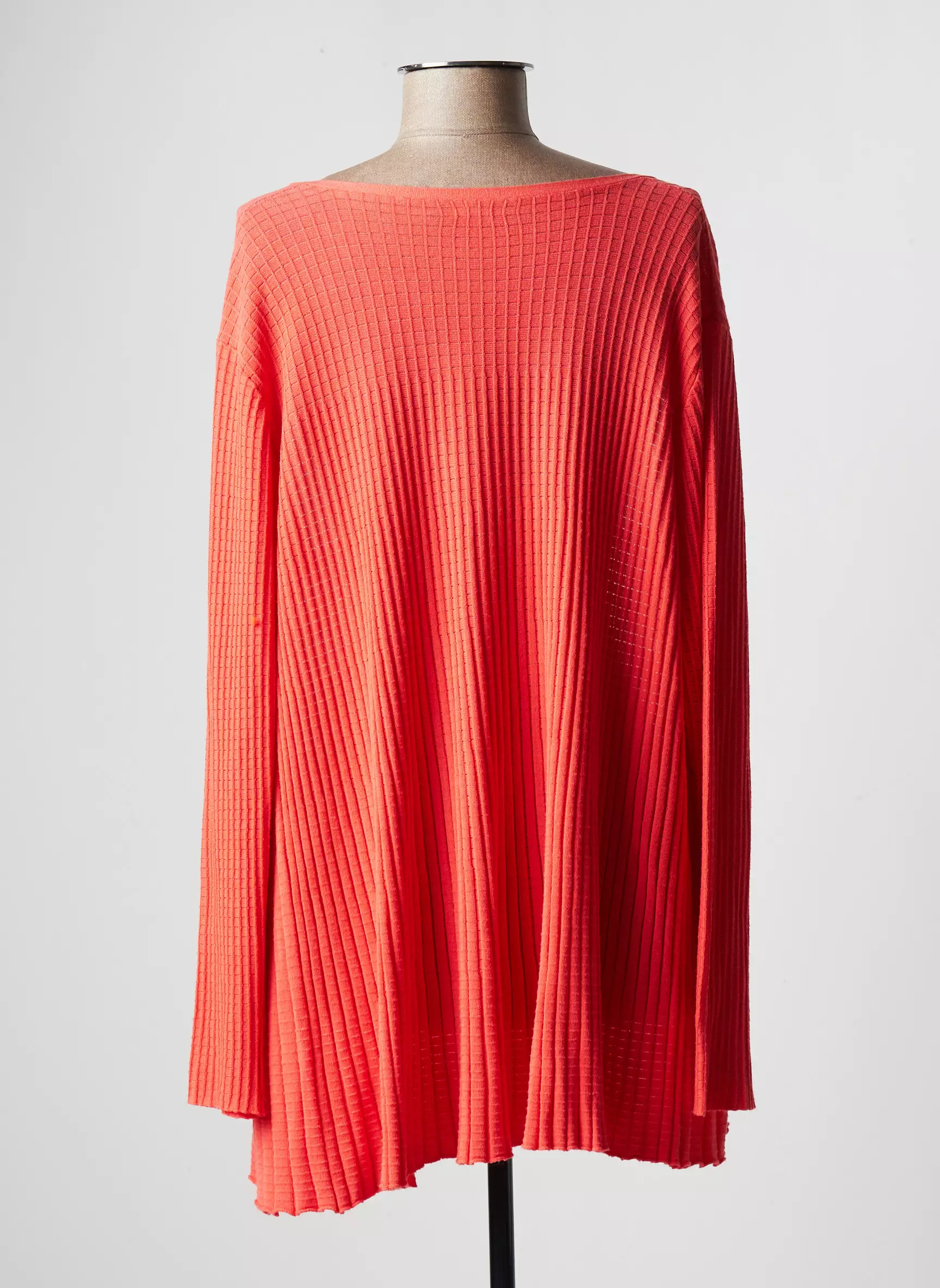 Tripode Cardigans Femme couleur orange