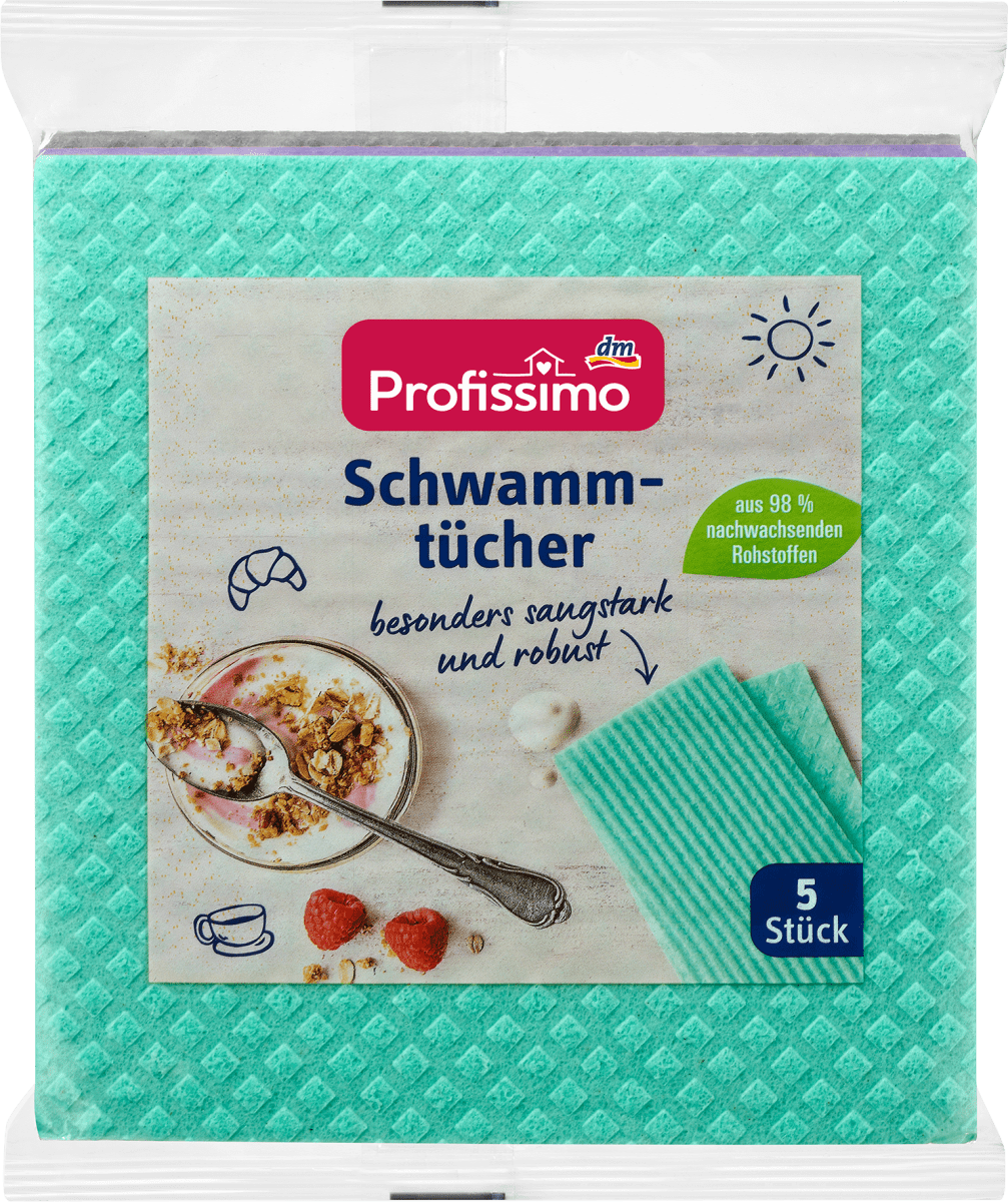 Schwammtücher, 5 St