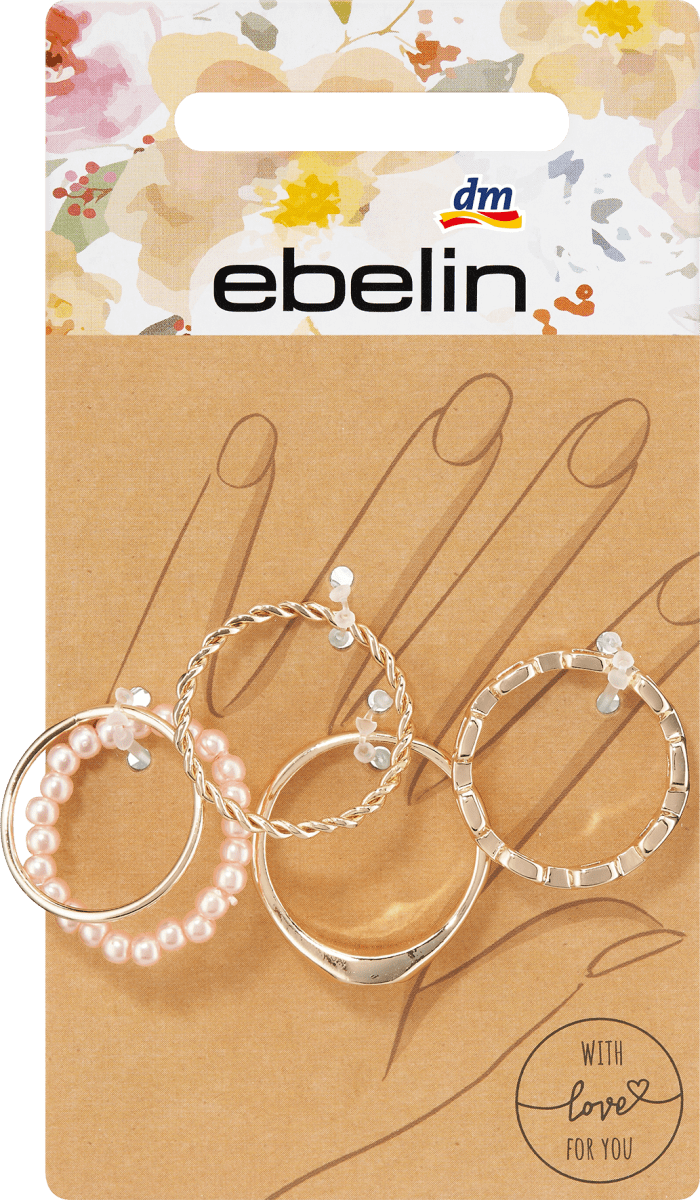 Ringe Gold-Optik, 5 St