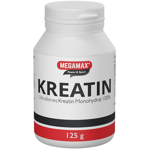 KREATIN MONOHYDRAT 100% Megamax Pulver  125 g  Pulver