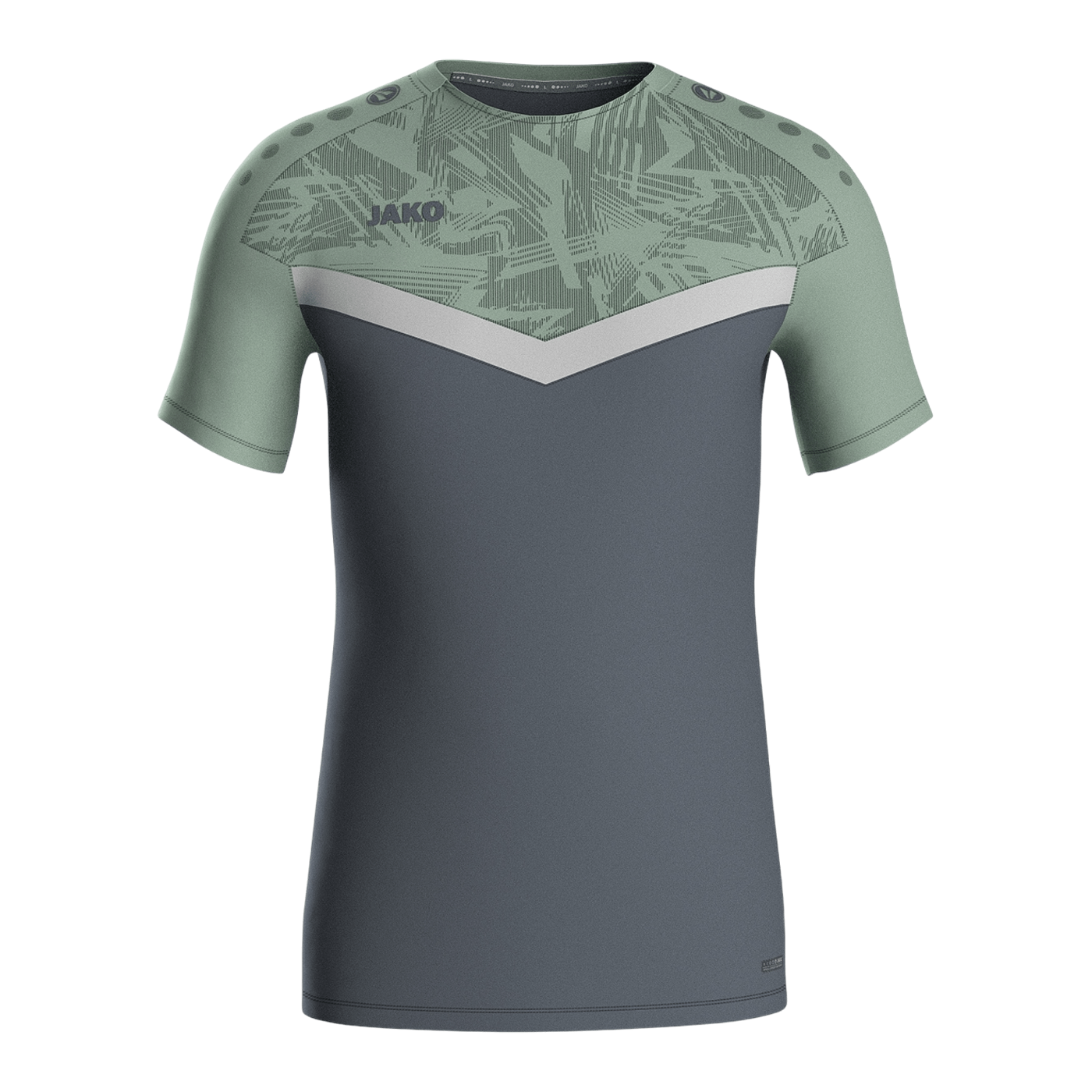 JAKO Icon T-Shirt Grau Grün F852