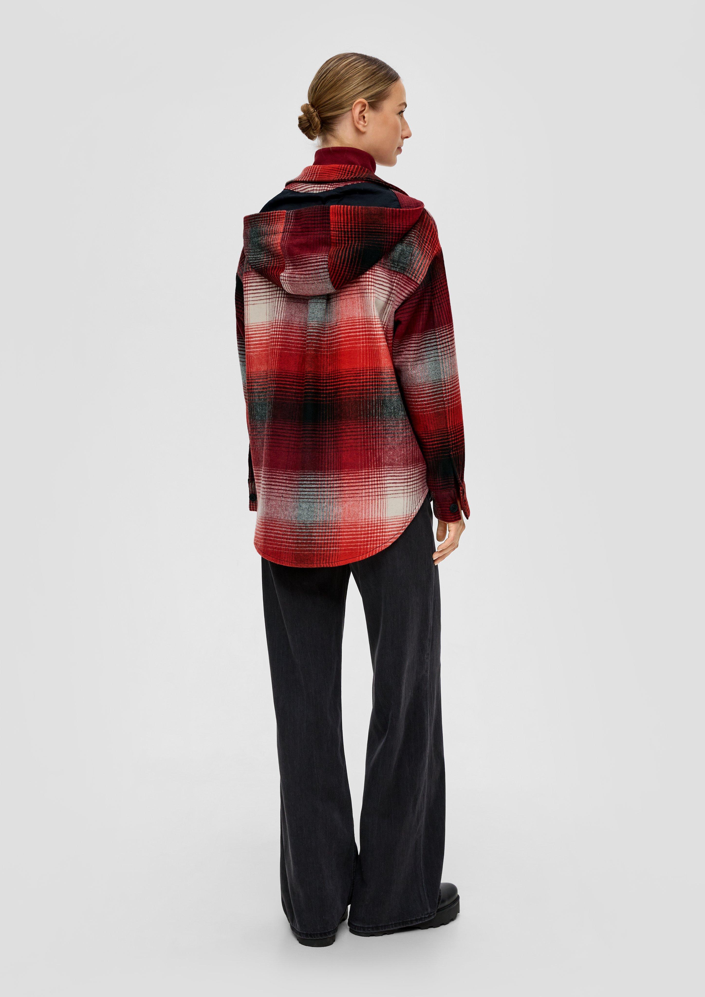 Overshirt mit abnehmbarer Kapuze  2138803-99N5