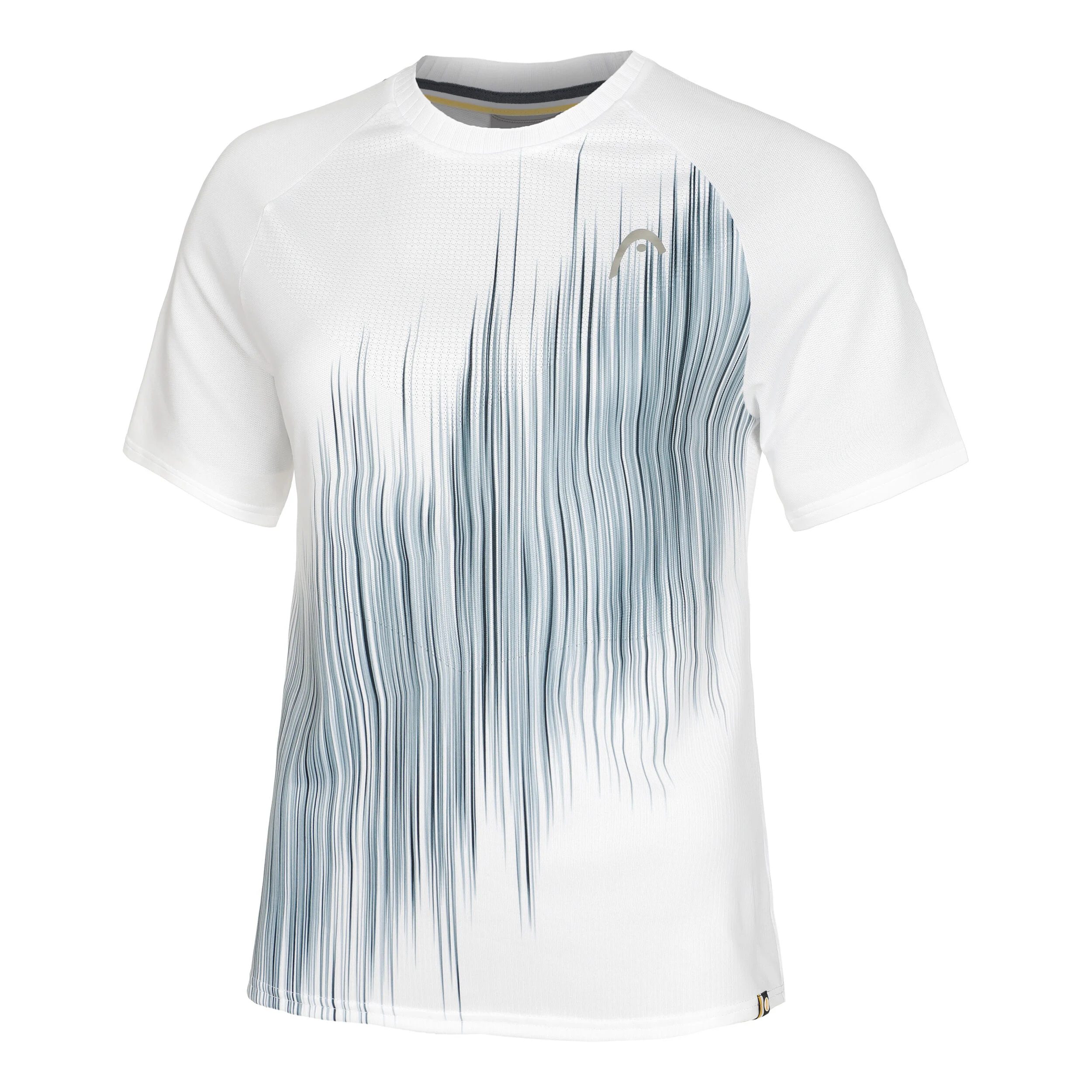 Performance T-Shirt Damen - Weiß, Dunkelblau