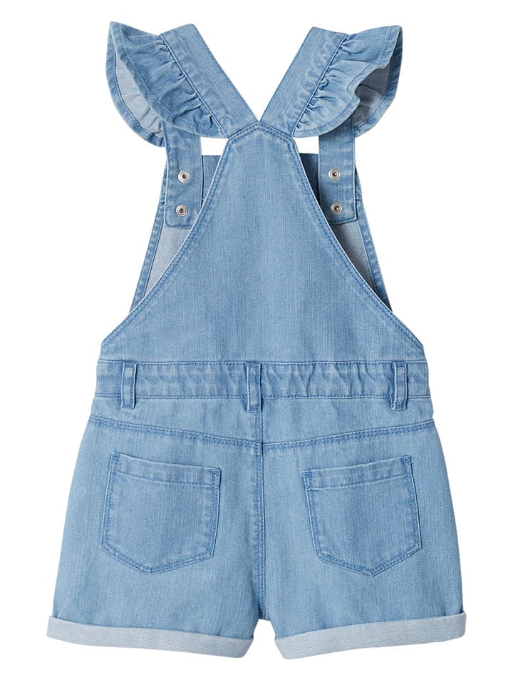vertbaudet Jeans-Jumpsuit in Blau günstig kaufen