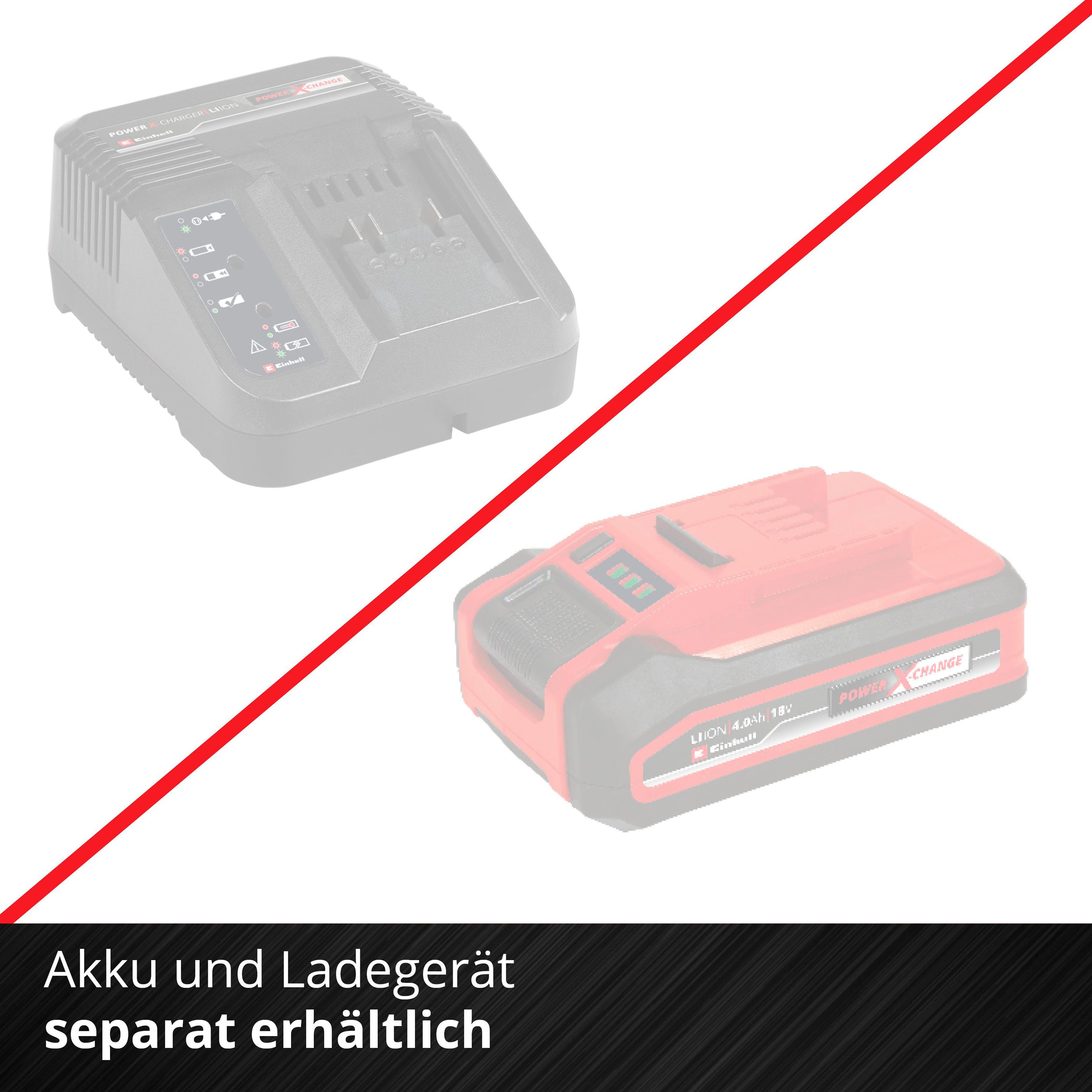 Einhell Akku-Hand-und Stielstaubsauger TE-SV 18 Li, 120 W, beutellos, ohne Akku und Ladegerät