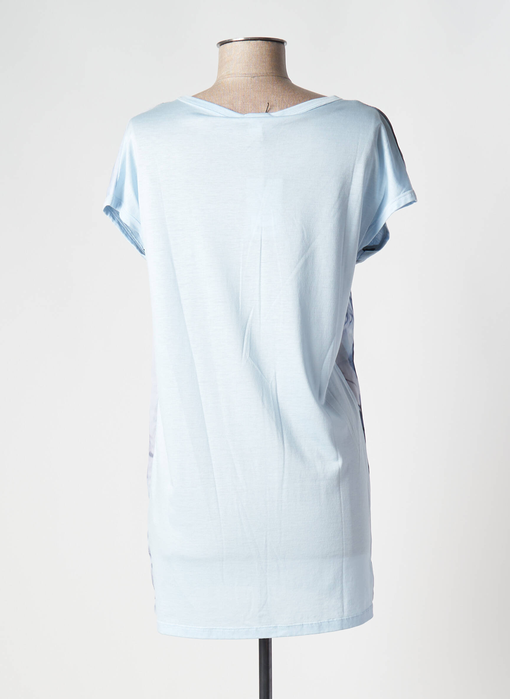 Cop Copine Tuniquemanchecourte Femme couleur bleu