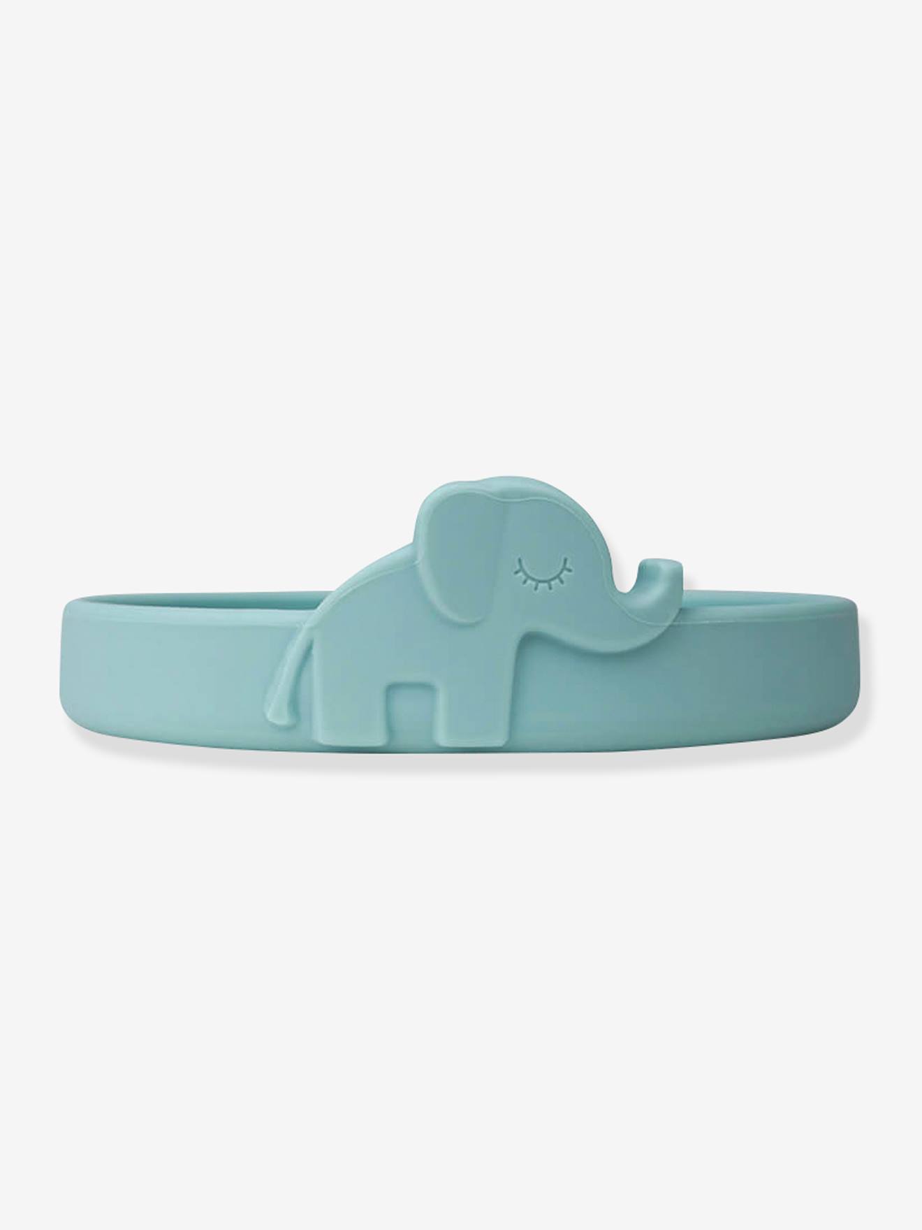 Coffret repas 3 pièces DONE BY DEER Peekaboo Deer Friends en silicone bleu