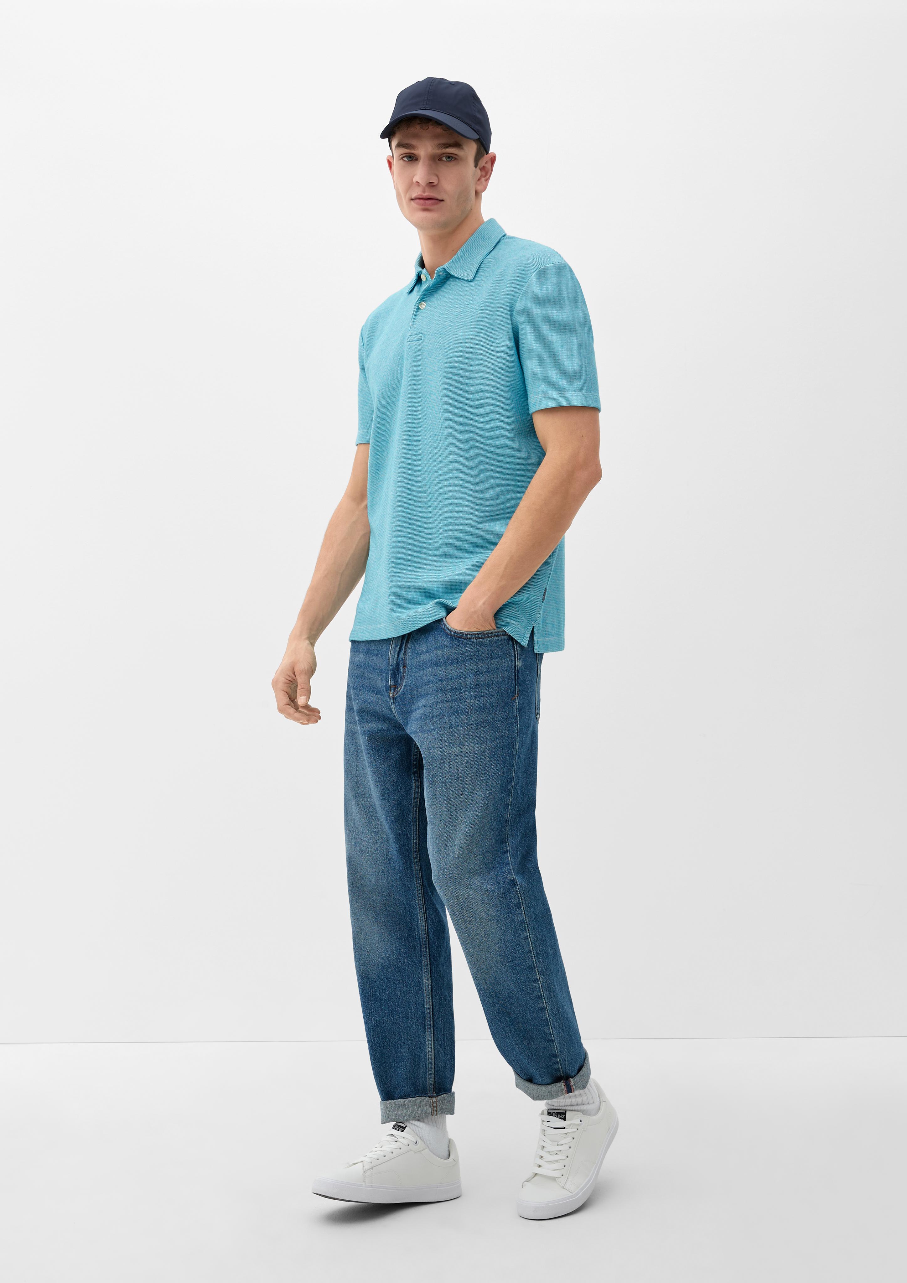 Poloshirt aus Baumwollmix  2129439-63M1