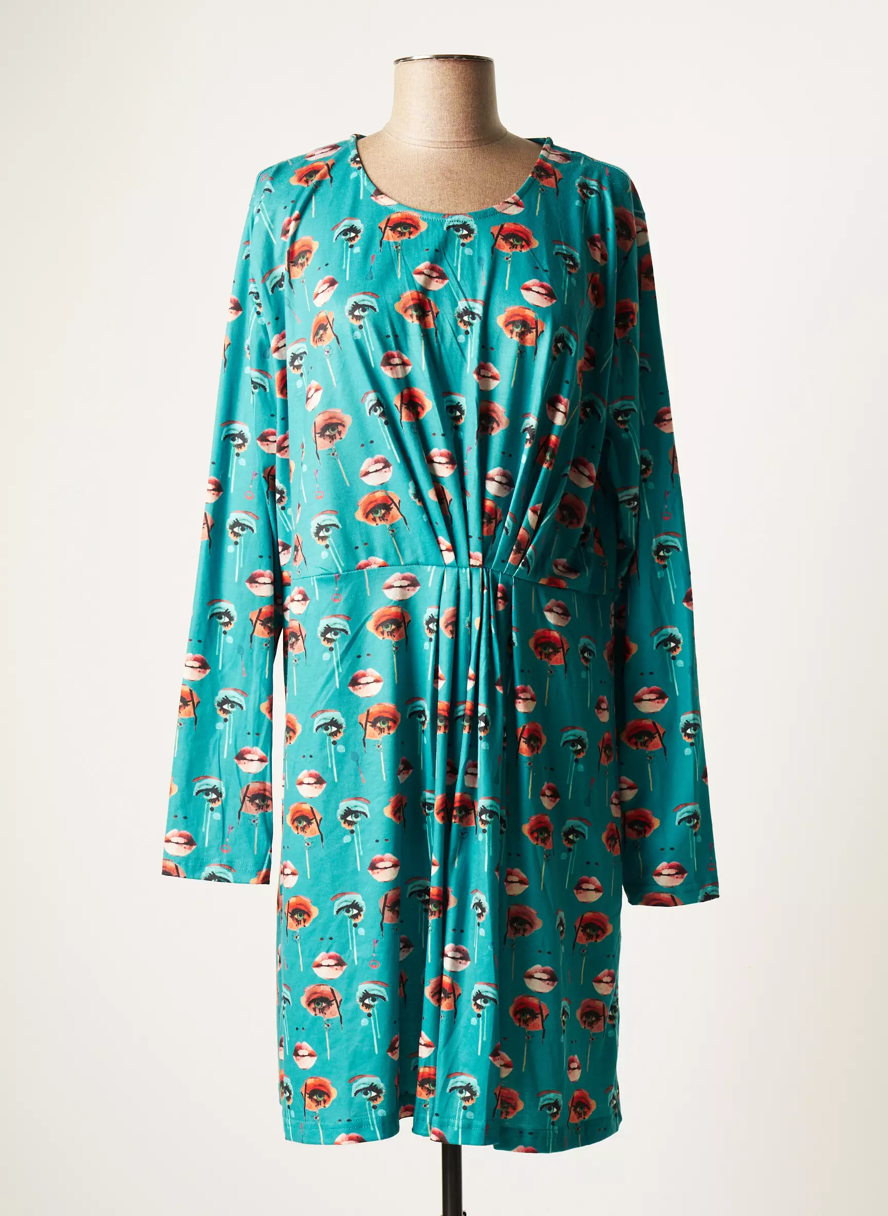Smash Wear Robes Mi Longues Femme couleur vert