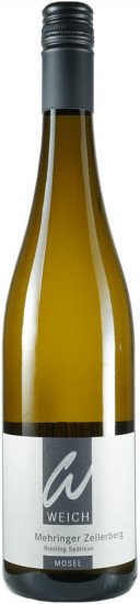 2021 Riesling Spätlese Mehringer Zellerberg lieblich - Weingut Bernhard Weich