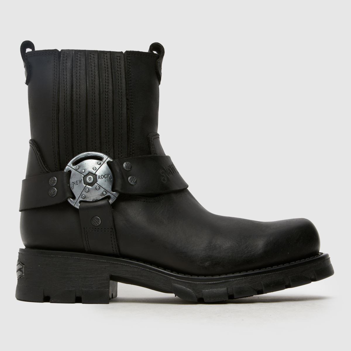 NEW ROCK – Svarta låga bikerboots