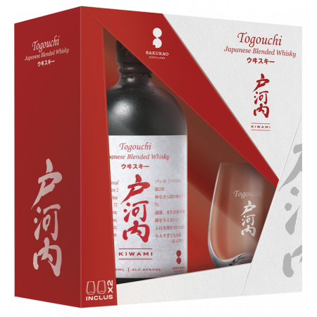 WHISKY TOGOUCHI KIWAMI - COFFRET 2 VERRES