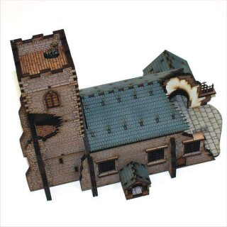 15mm Damaged Parish Church