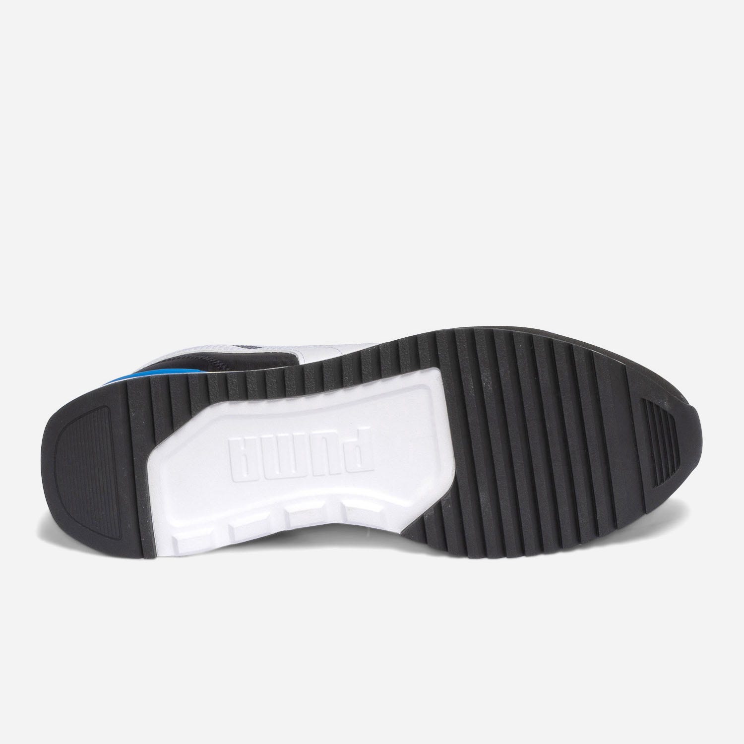 Tennis PUMA grise, noir, blanc et rouge