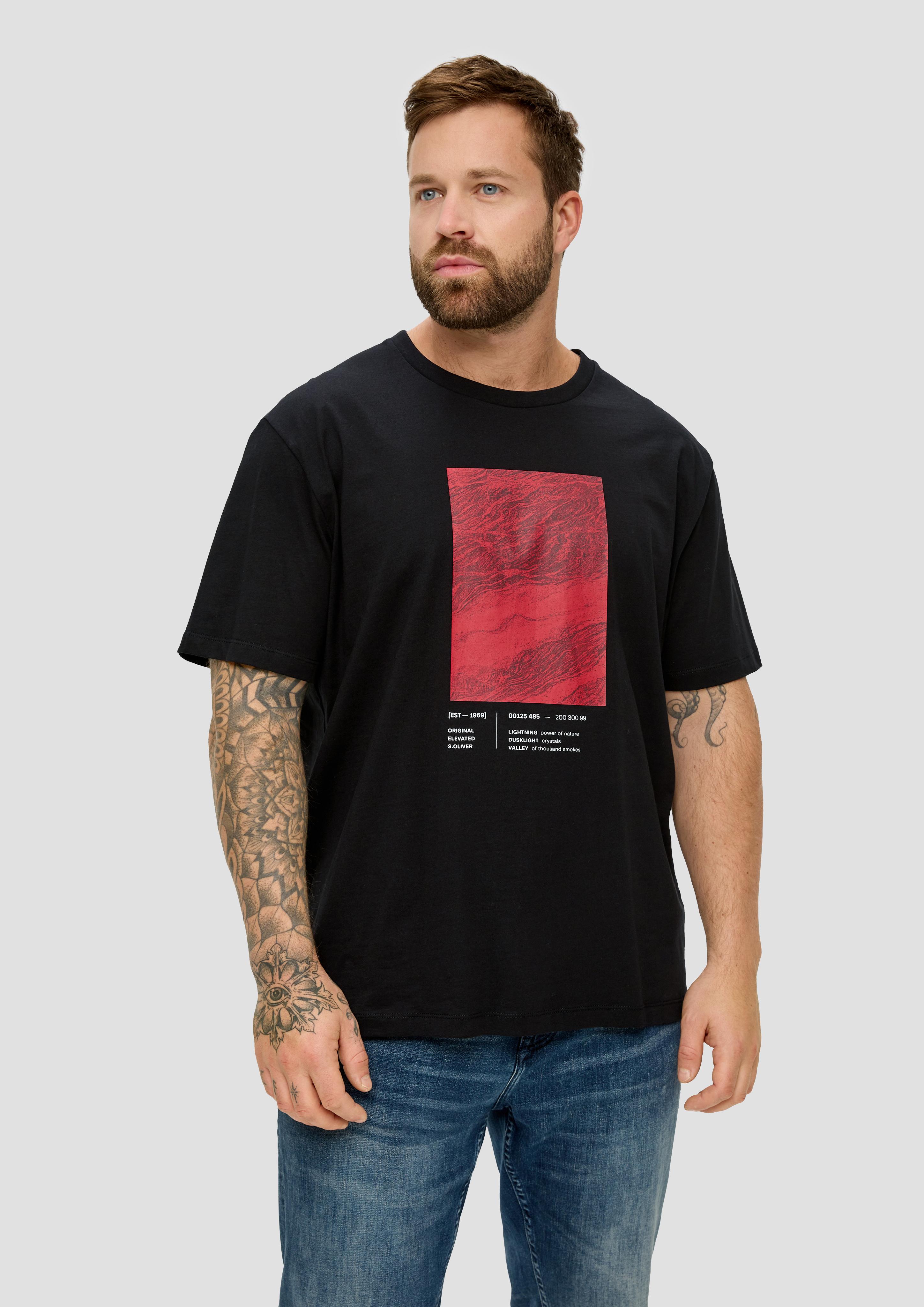 T-Shirt mit Frontprint  2143249-99D1