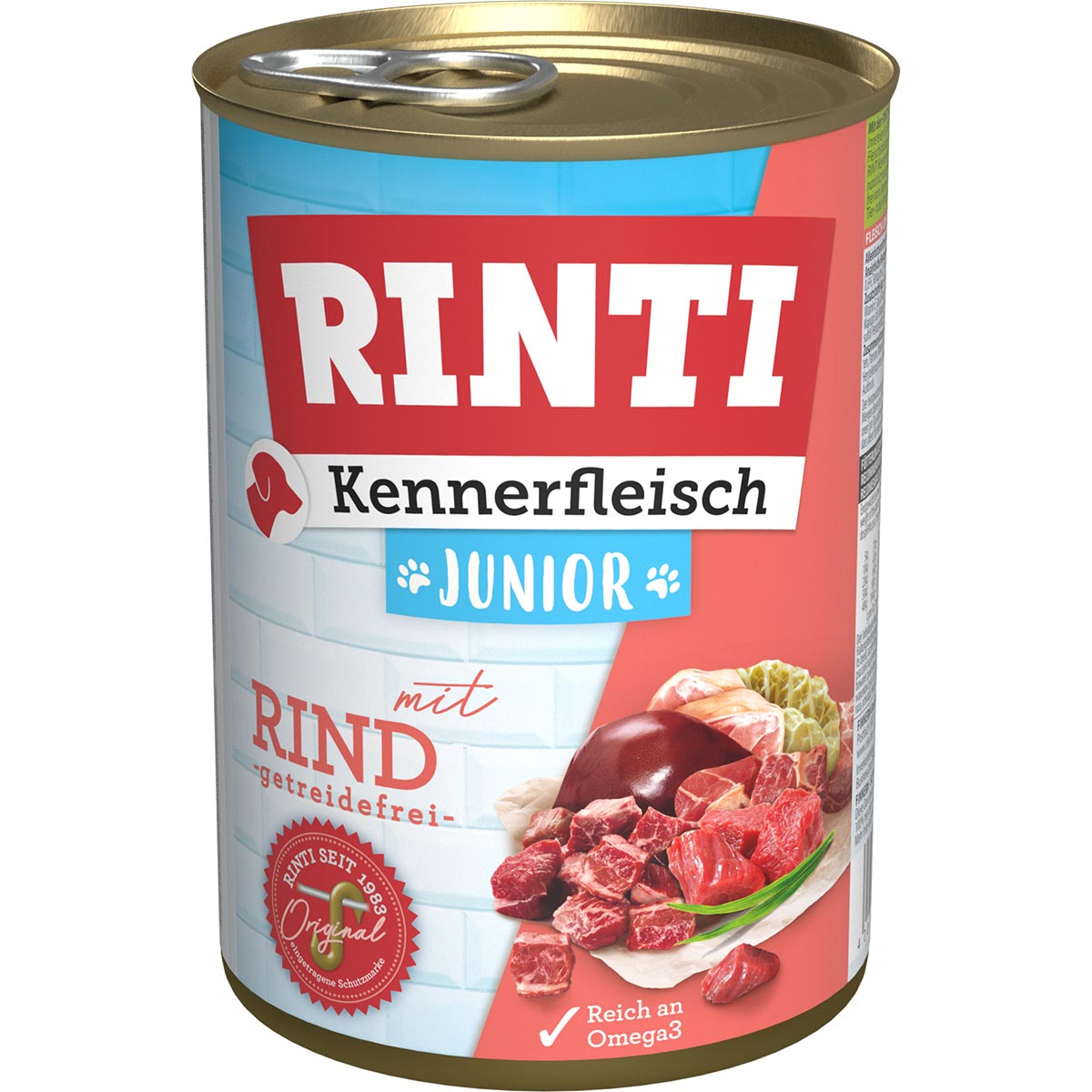 Rinti Kennerfleisch Junior mit Rind günstig kaufen bei ZooRoyal