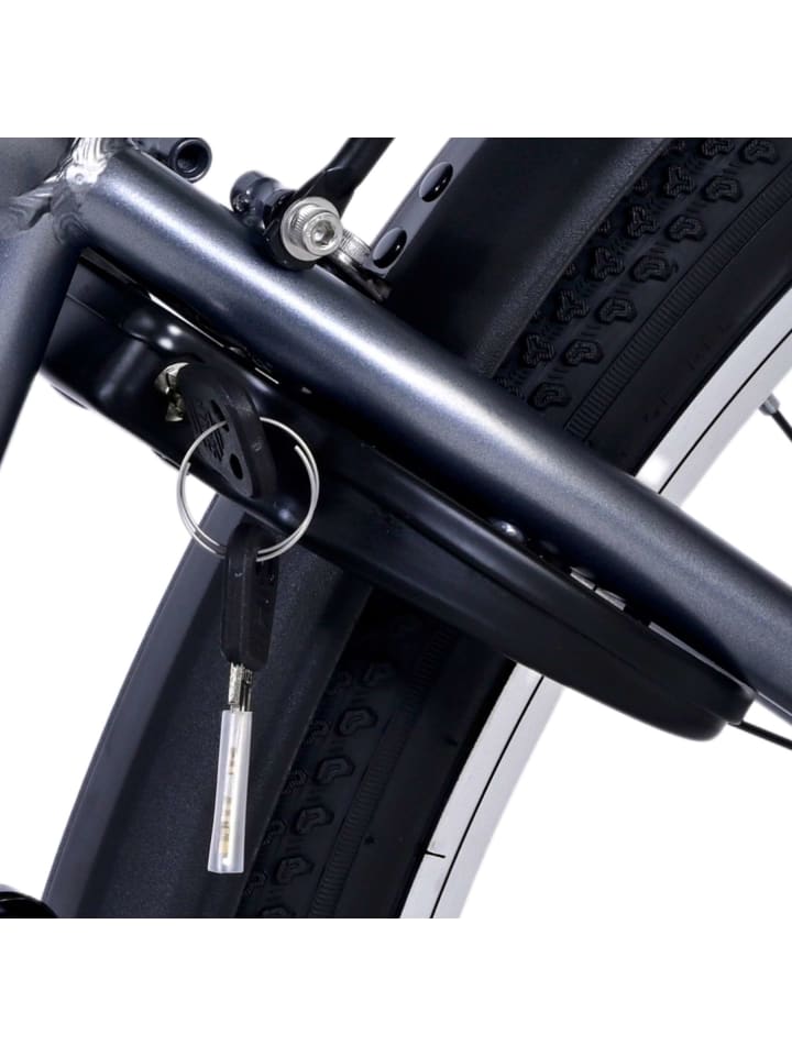 Volare Kinderfahrrad Cross für Jungen 26 Zoll Kinderrad in dunkelgrau 3 Gänge 9 Jahre günstig kaufen onesize