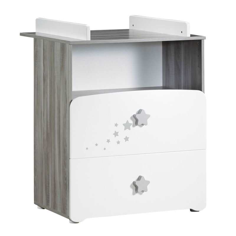 Chambre bébé 3 pièces NAO lit, commode et armoire
