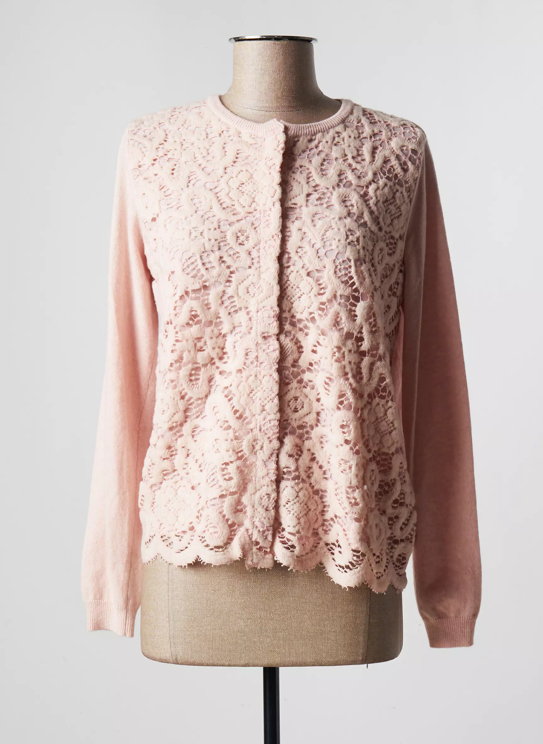 Twin Set Cardigans Femme couleur rose