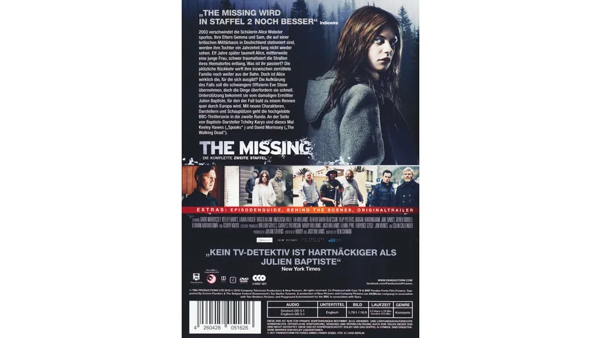 The Missing - Staffel 2  [3 DVDs]