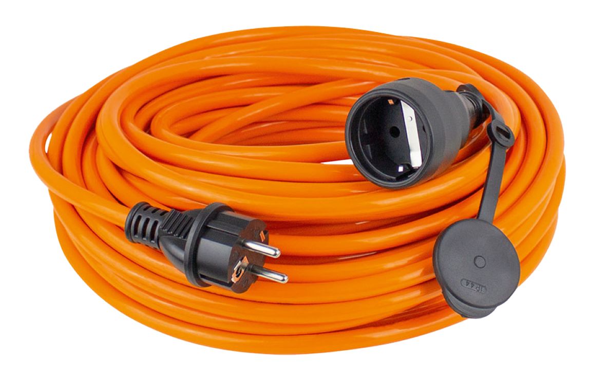 Schwabe 59125 Prailginamasis kabelis PUR 230V/16A IP44 H07BQ-F 3G1.5 25m