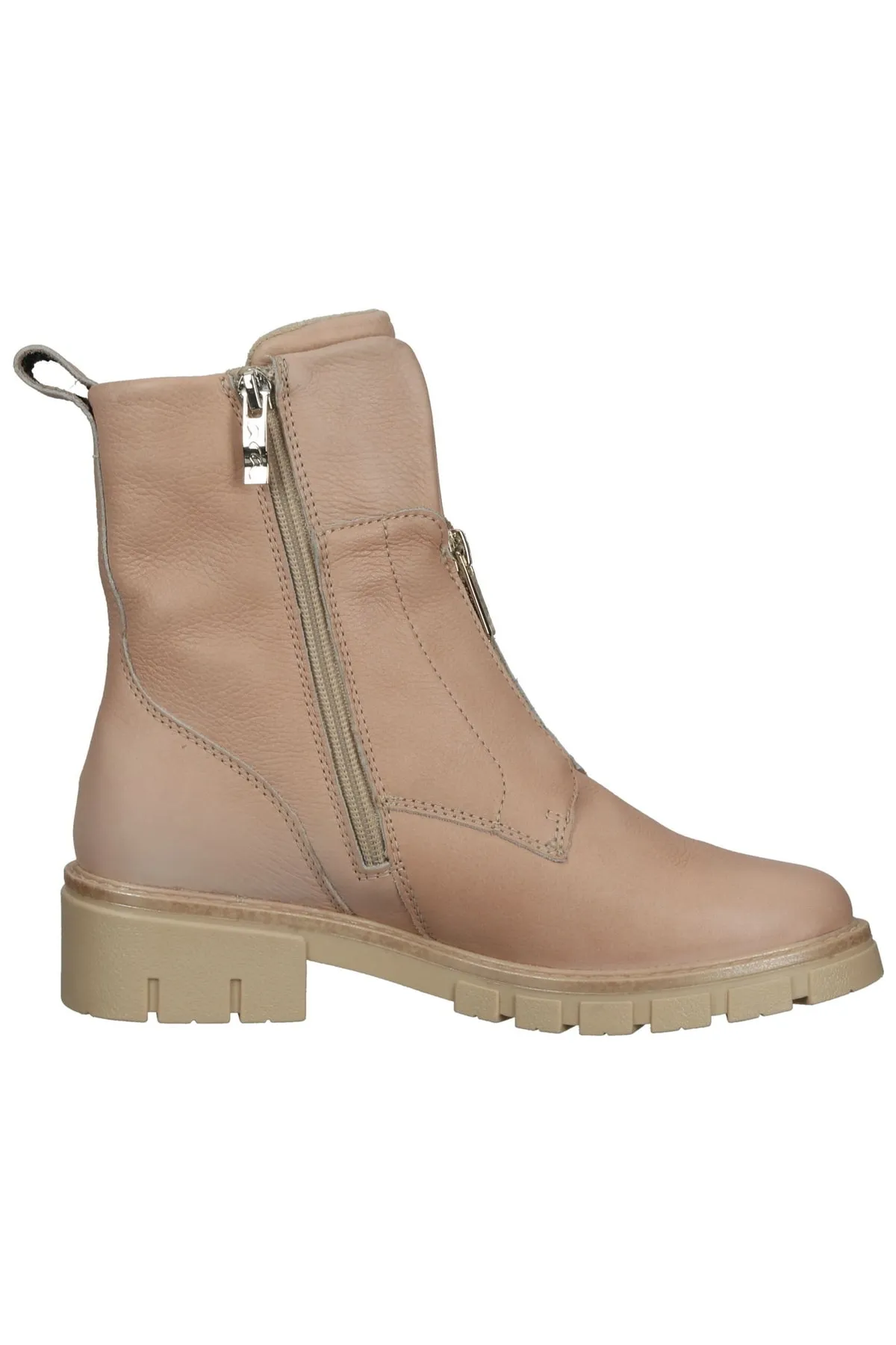 ARA  Stiefelette - Beige - Blockabsatz