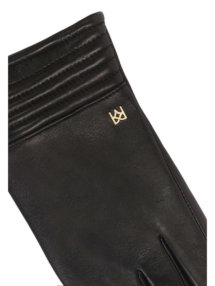 Kazar Handschuhe (Echt-Leder) in Schwarz günstig kaufen