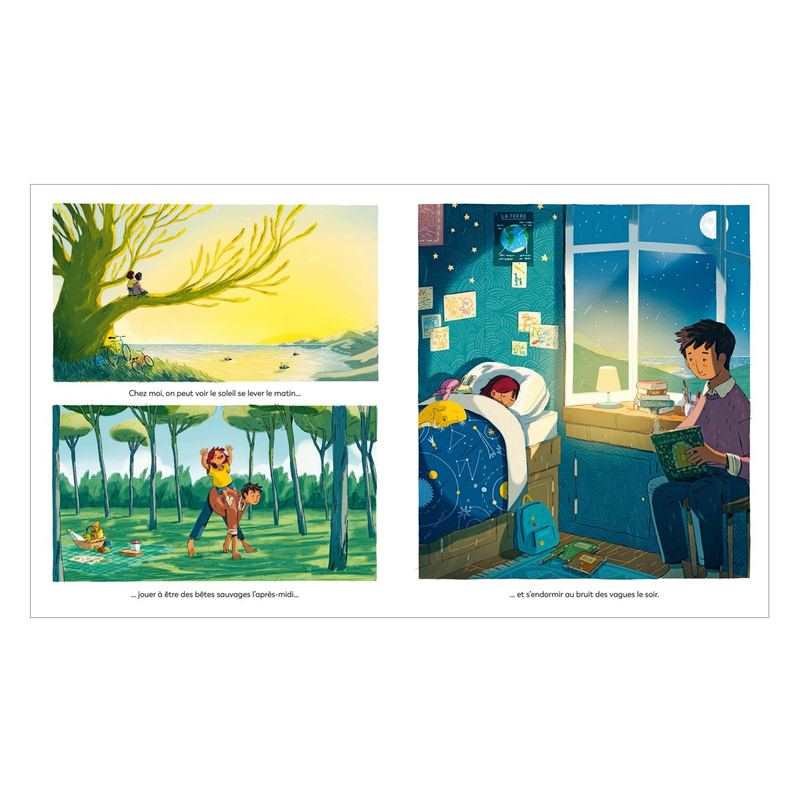 Livre La comète - L'école des loisirs