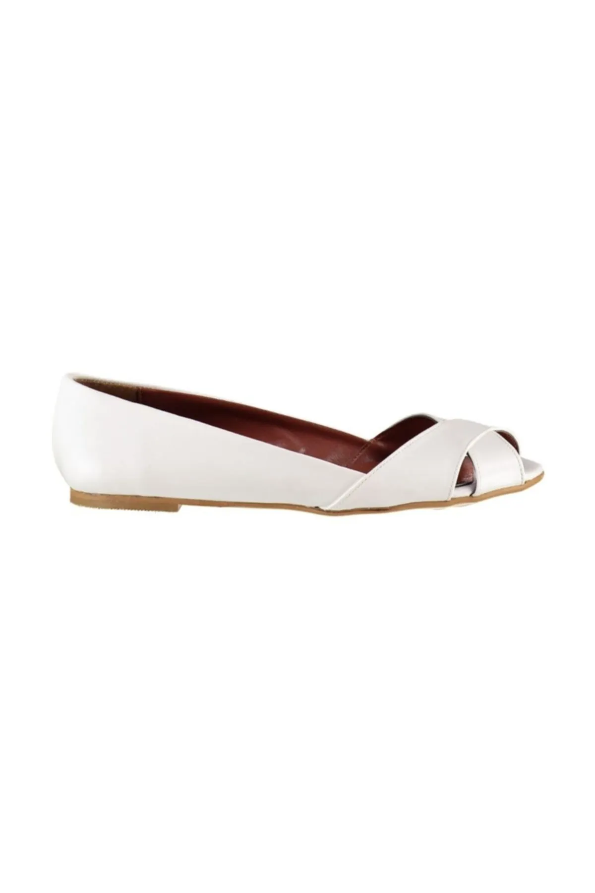 Fox Shoes  Weiße Damensandalen 9726109909