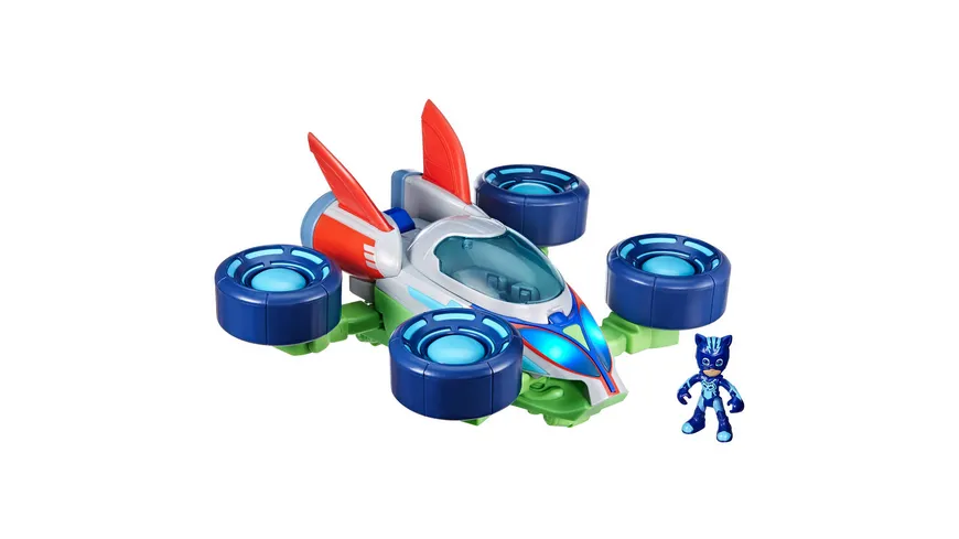 Hasbro - PJ Masks Power Heroes PJ Heldenfahrzeug