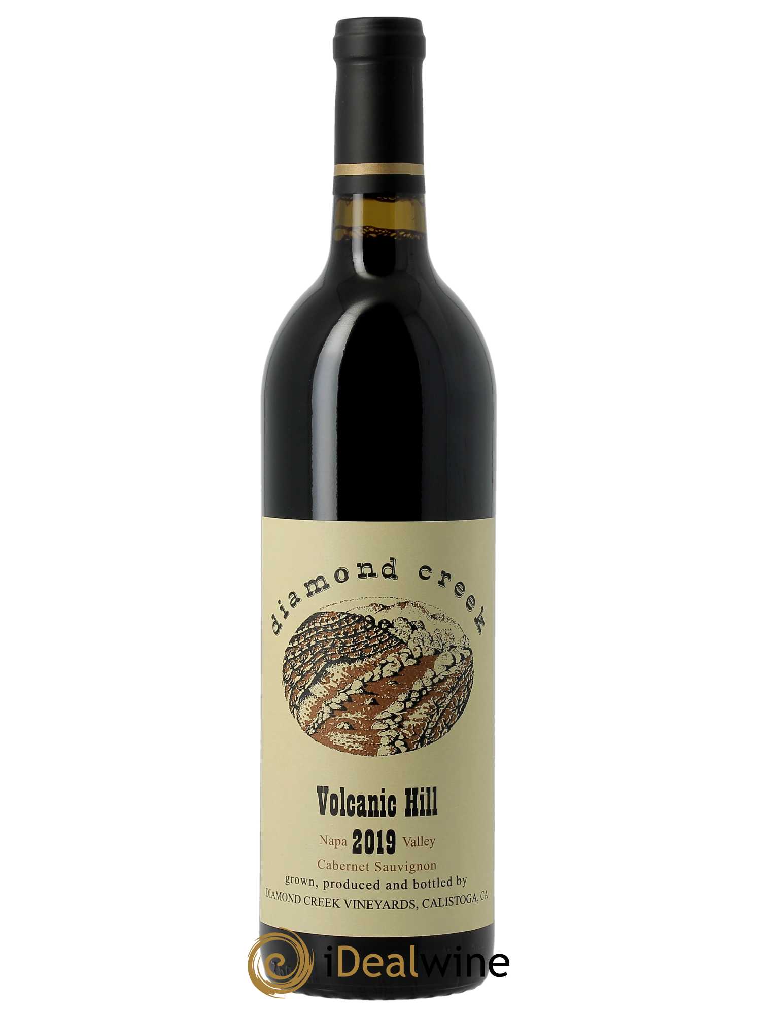 Napa Valley Diamond Creek Vineyards Volcanic Hill Diamond Creek Vineyard  2019 - Lot de 1 Bouteille