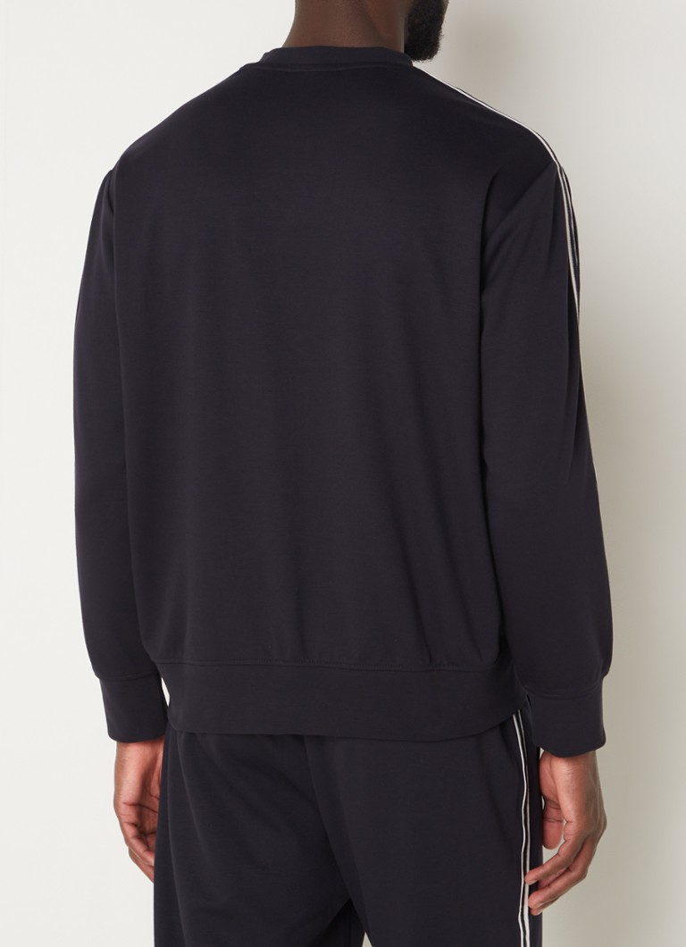 Tricou Armani Exchange cu logo brodat