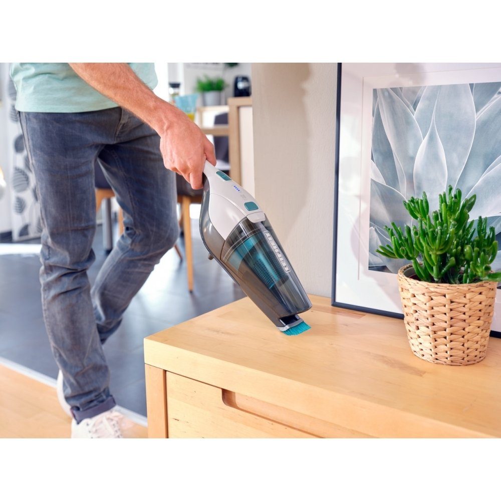 Leifheit Akku-Stielstaubsauger RotaroPowerVac 2 in 1 - Akku-Stielstaubsauger - weiß