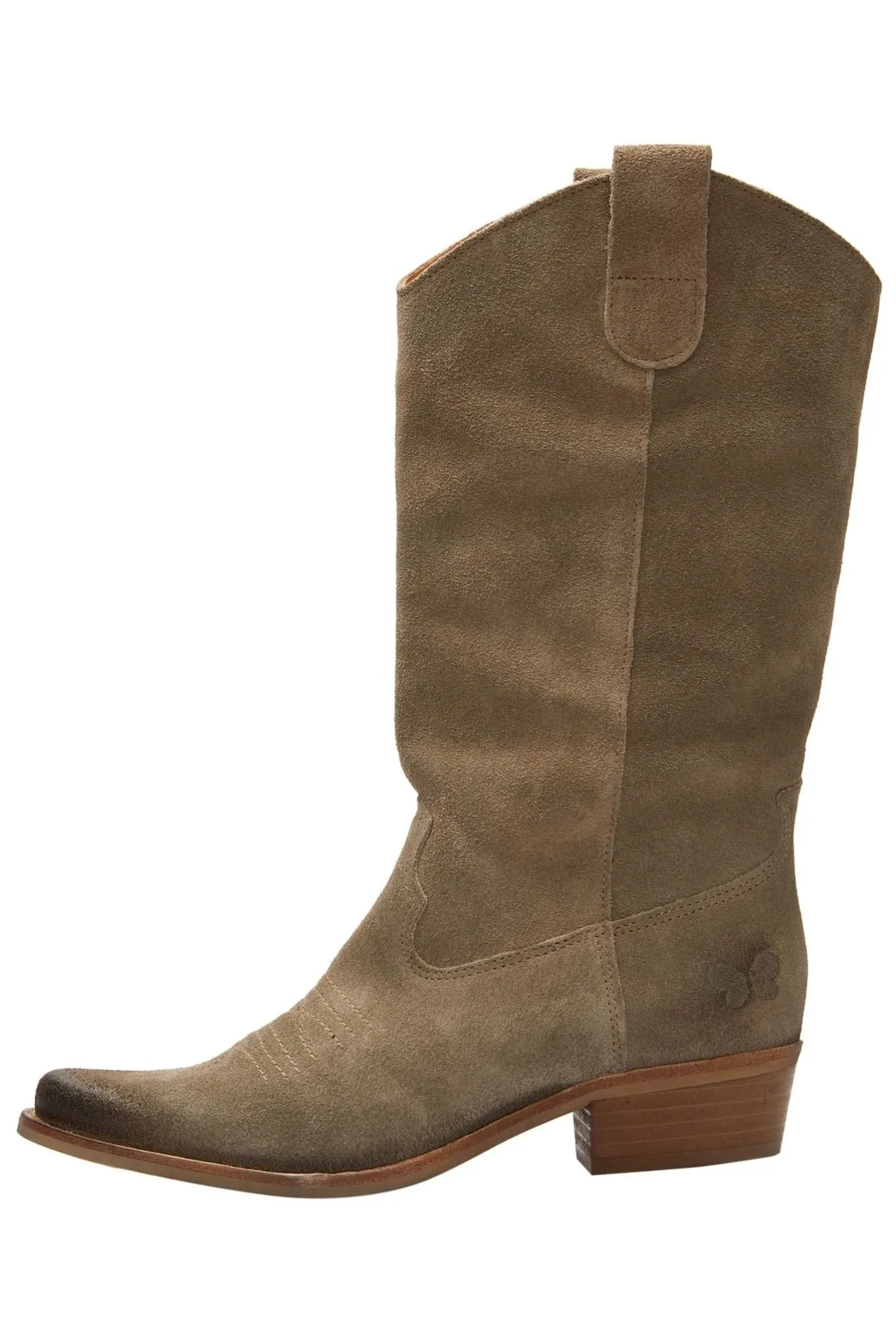 Felmini  Stiefelette - Grau - Blockabsatz
