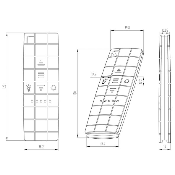 LED-Vollkassettenmarkise ELOS V2 inkl. Windsensor sandfarben, 350 x 250 cm