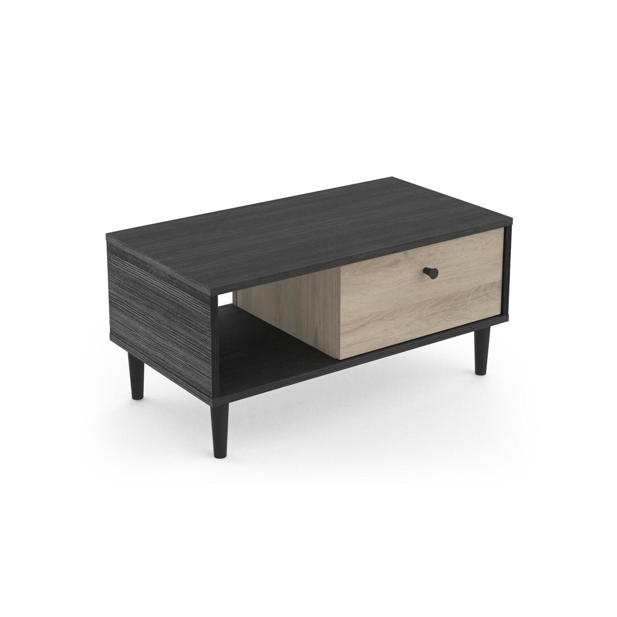 Table de chevet HAMFIELD 1 niche – 1 tiroir