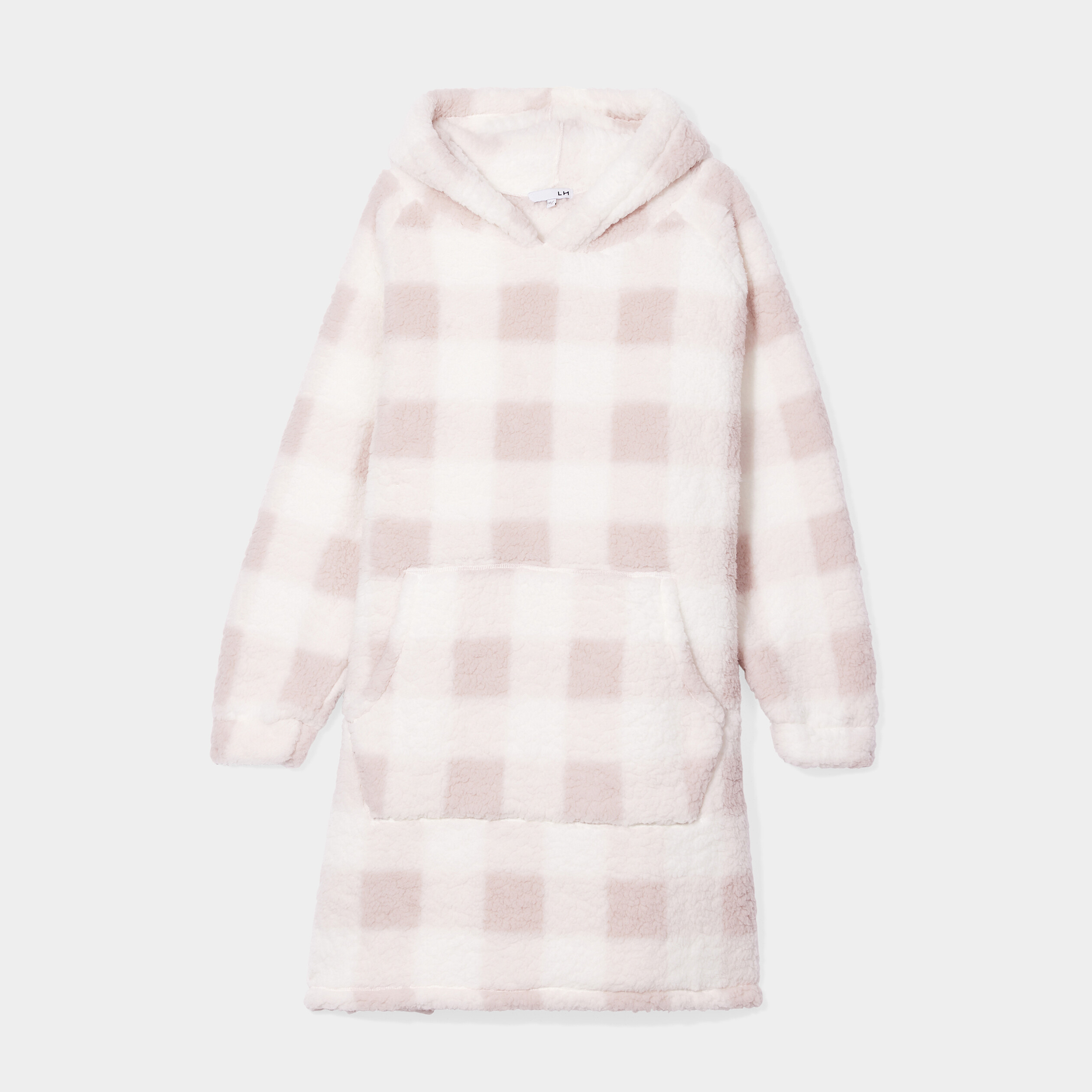 Haut de pyjama sweat long pilou rose femme | La Halle