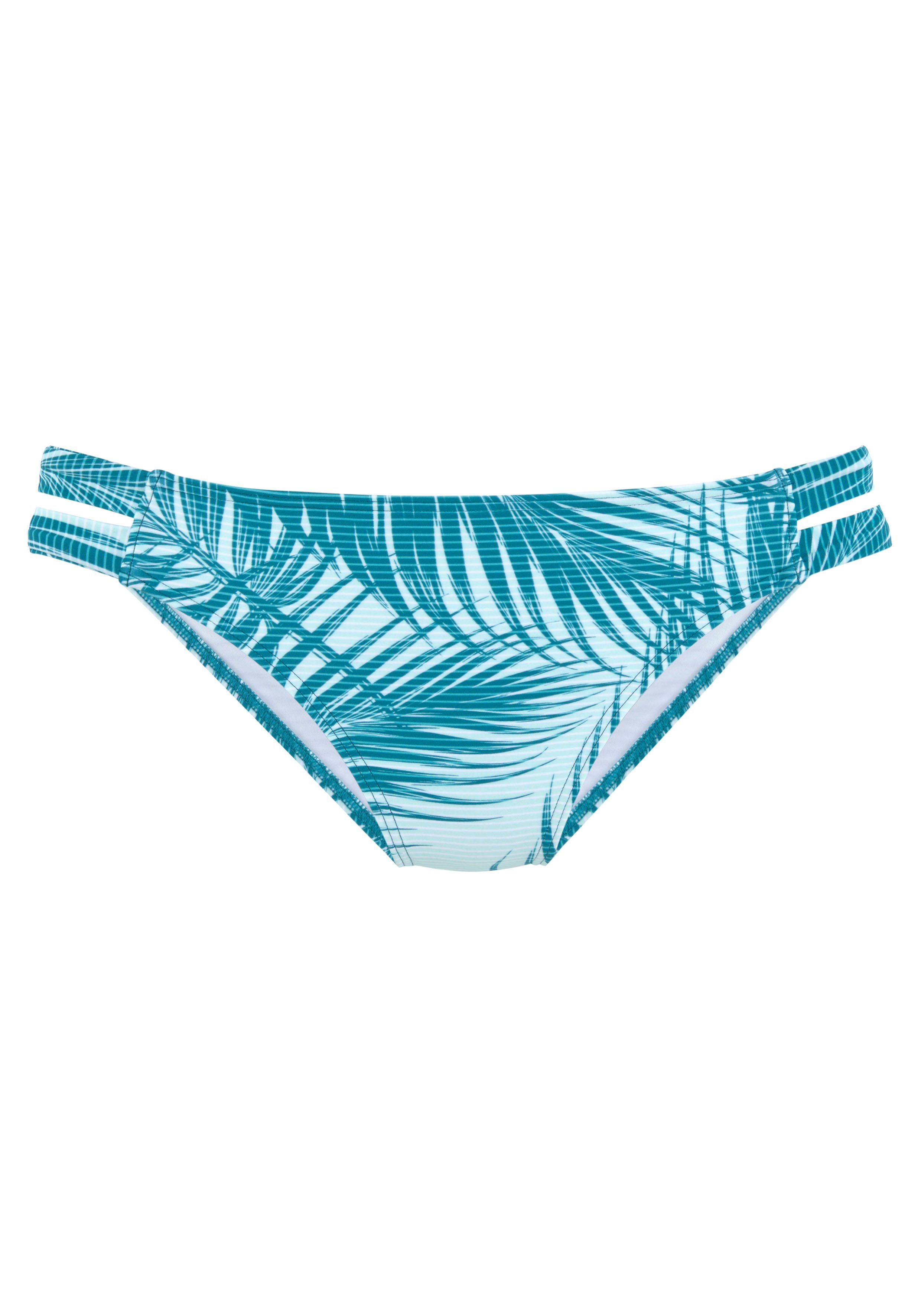 LASCANA ACTIVE Bikini-Hose Coal mit seilichen Bändern