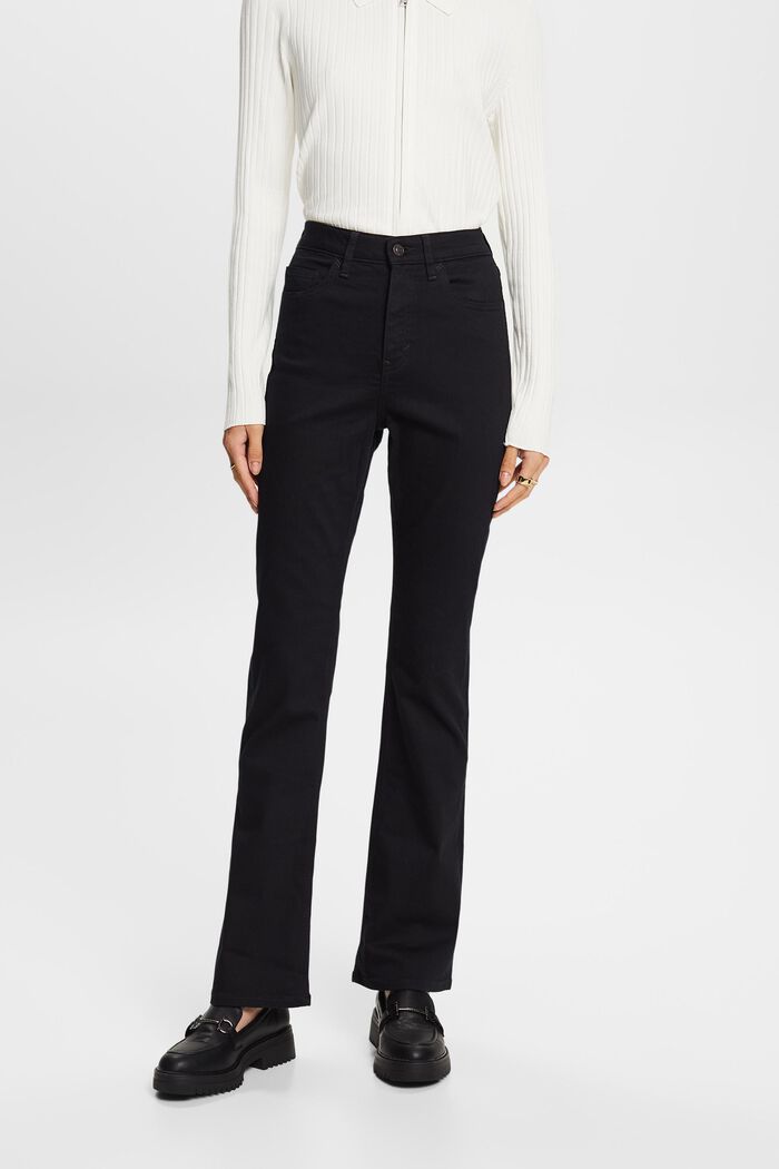 High-Rise-Jeans mit Bootcut