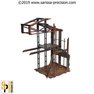 Stalingrad Tractor Plant & Entrance Set (28mm)