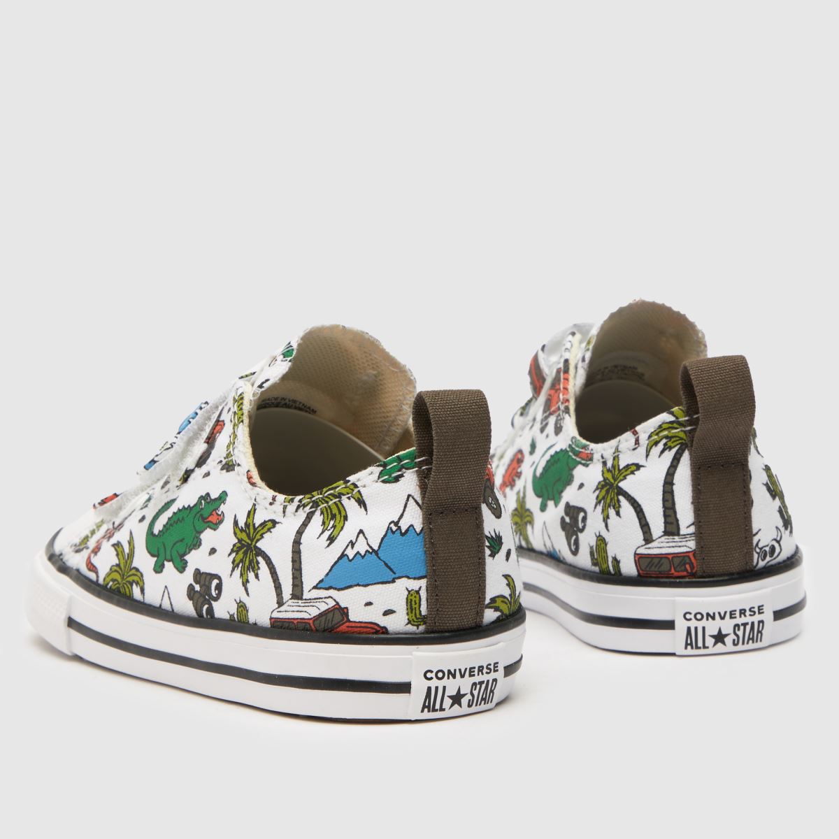 Converse multifärgade all star lo 2v pojkar småbarnsskor