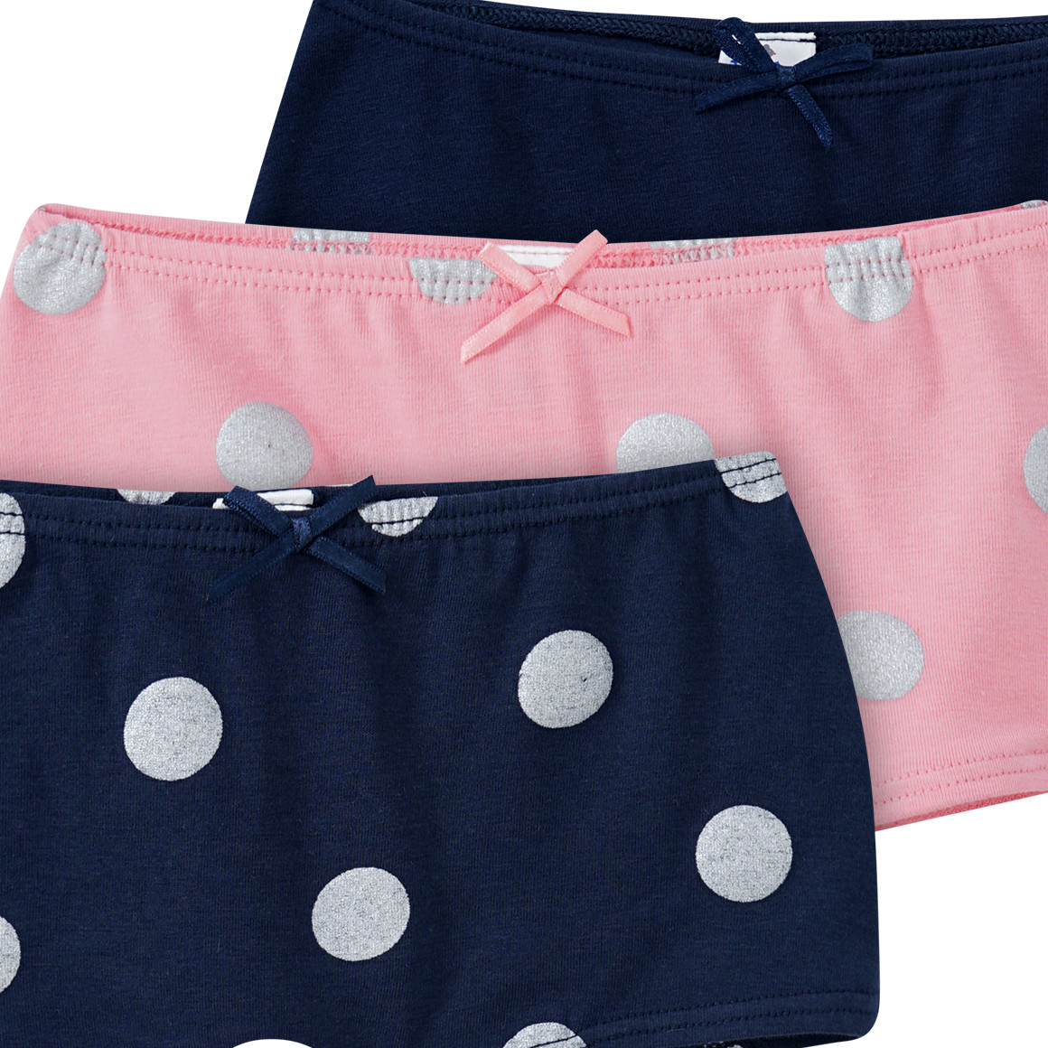 3 Mädchen Pantys in verschiedenen Dessins