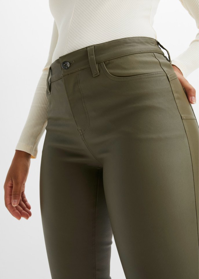 Beschichtete Push-up Stretch-Hose