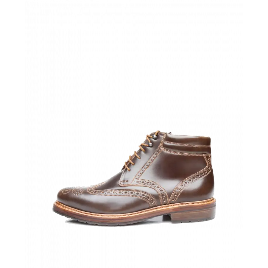 Heinrich Dinkelacker - Stiefeletten BUDA FULL-BROGUE C gefüttert - braun