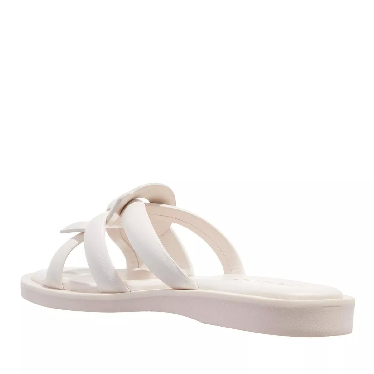 COACH Komfort Sandalen weiss Slide