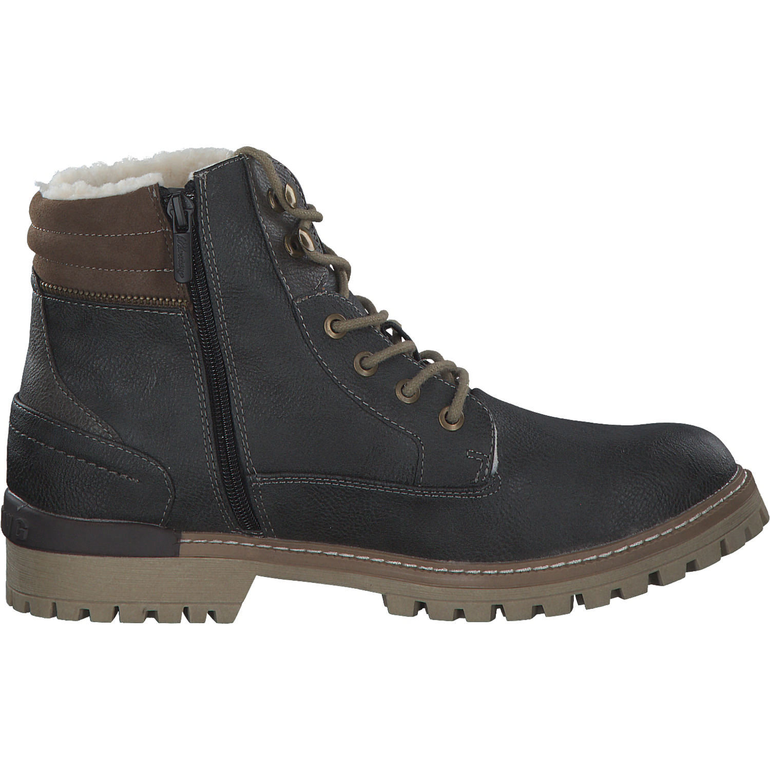 Mustang 4142604, Winterstiefeletten, Herren, Schwarz