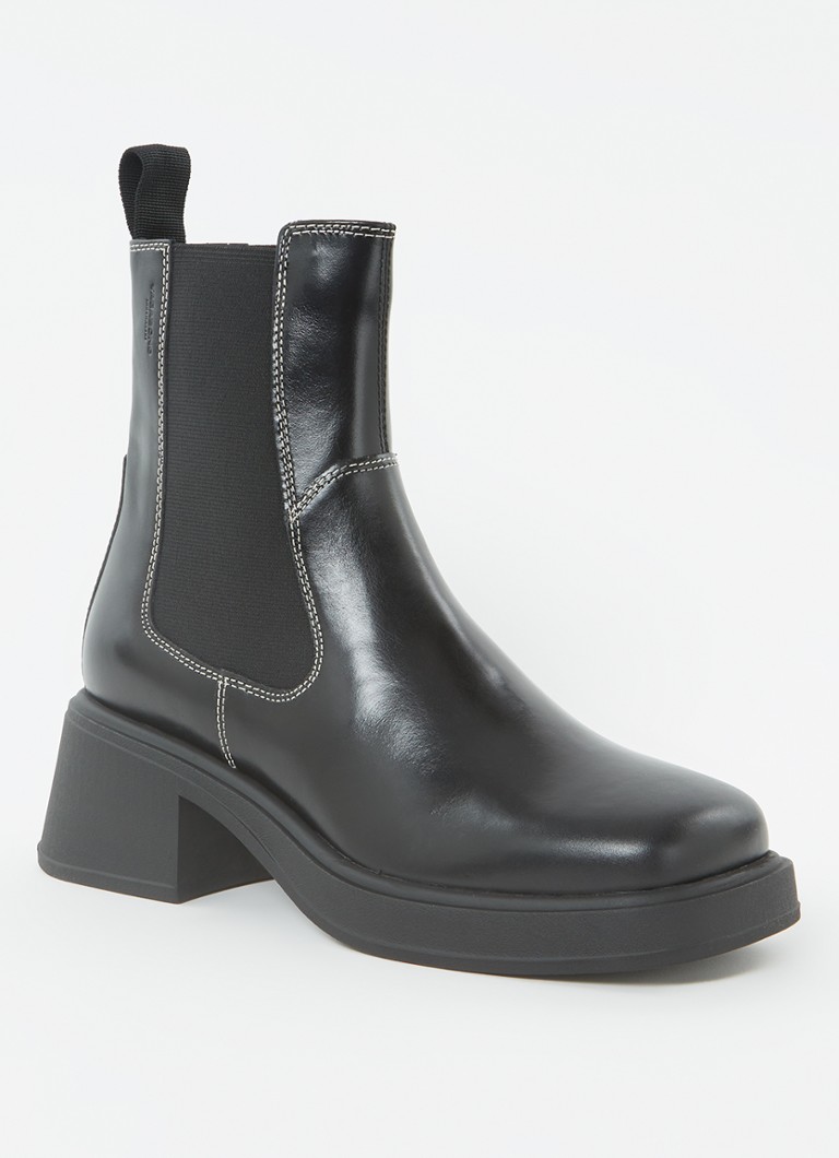 Vagabundo Zapateros Dorah bottines chelsea van leer