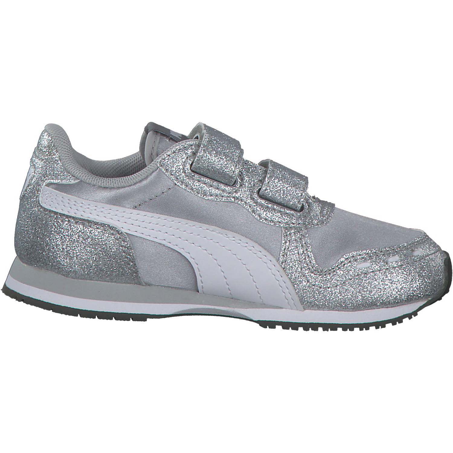 Puma Cabana Racer Glitz V Inf 370986, Sneakers Low, Kinder, high rise-peacoat-pal