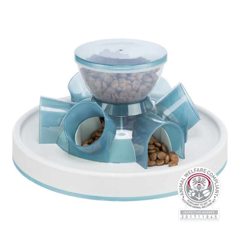 Trixie Katzenspielzeug Cat Activity Tunnel Feeder