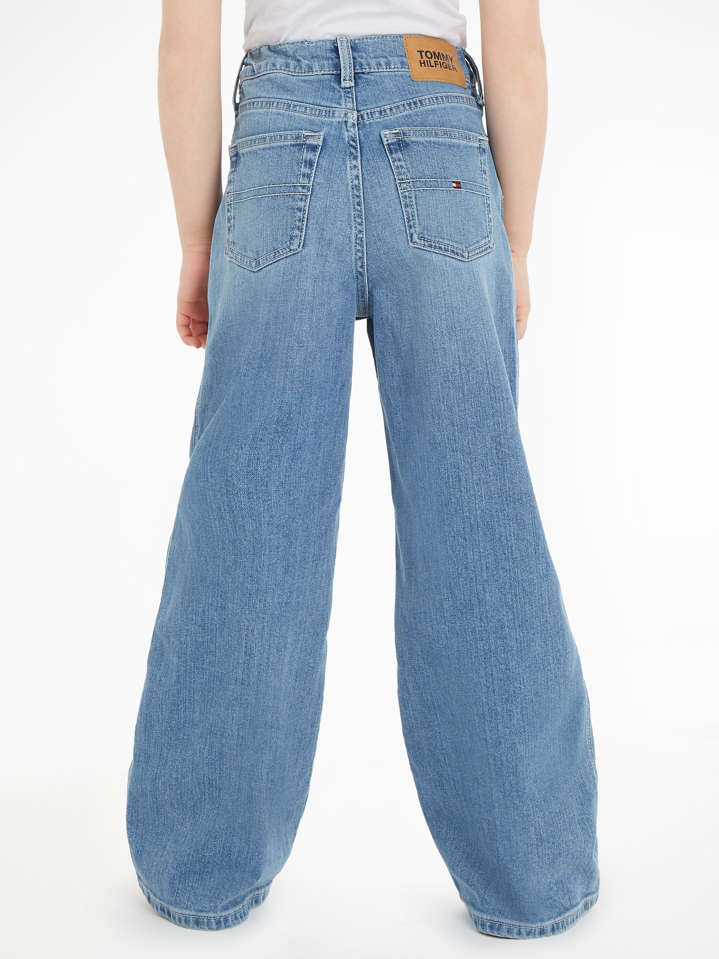 Tommy Hilfiger Weite Jeans MABEL MID WASH im 5-Pocket-Style